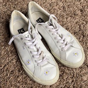 Embroidered Daisy Madewell x Veja Sneakers